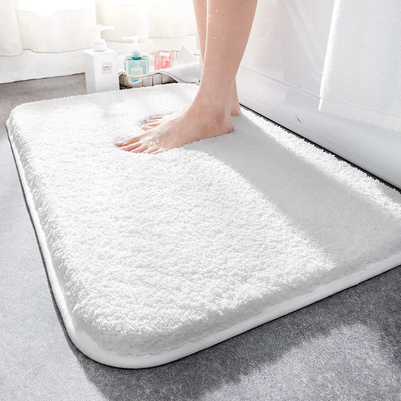SoftStep Luxus Badeteppich – Extra dicker Mikrofaserteppich mit rutschfester und hoher Absorption | Brehn