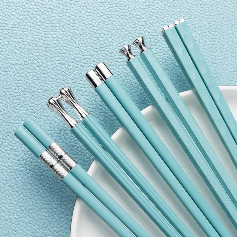 Brehn | DineLux – Luxuriöses Essstäbchen-Set mit Raffinierten Designs (5 Paar)