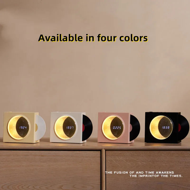 Lunar Tune Wireless Speaker Clock | Brehn