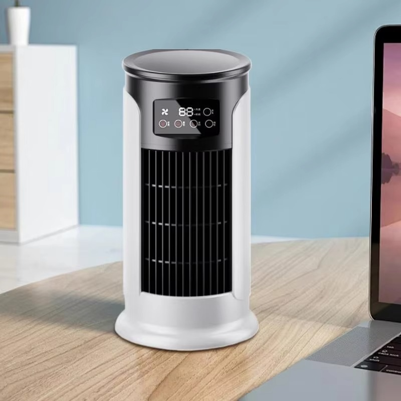 Tragbare Klimaanlagenventilator Verdunstungskühler USB Leise Timer Raumkühlung Kleiner 10 oz Wassertank Persönlicher Kühler Einstellbar | Brehn