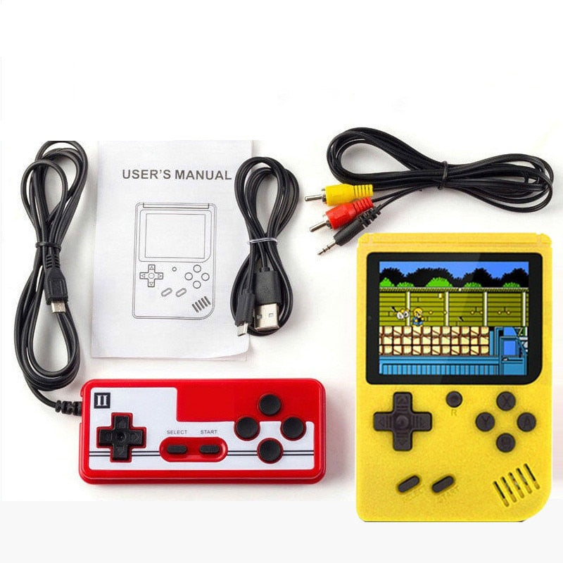 Retro-Spielekonsole für unterwegs mit 400 Spielen
