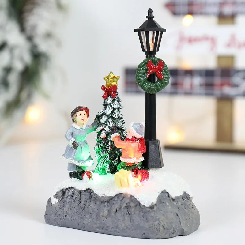 Brehn | FestiveLandscape | Luxus LED Weihnachtsdorf Dekorationen