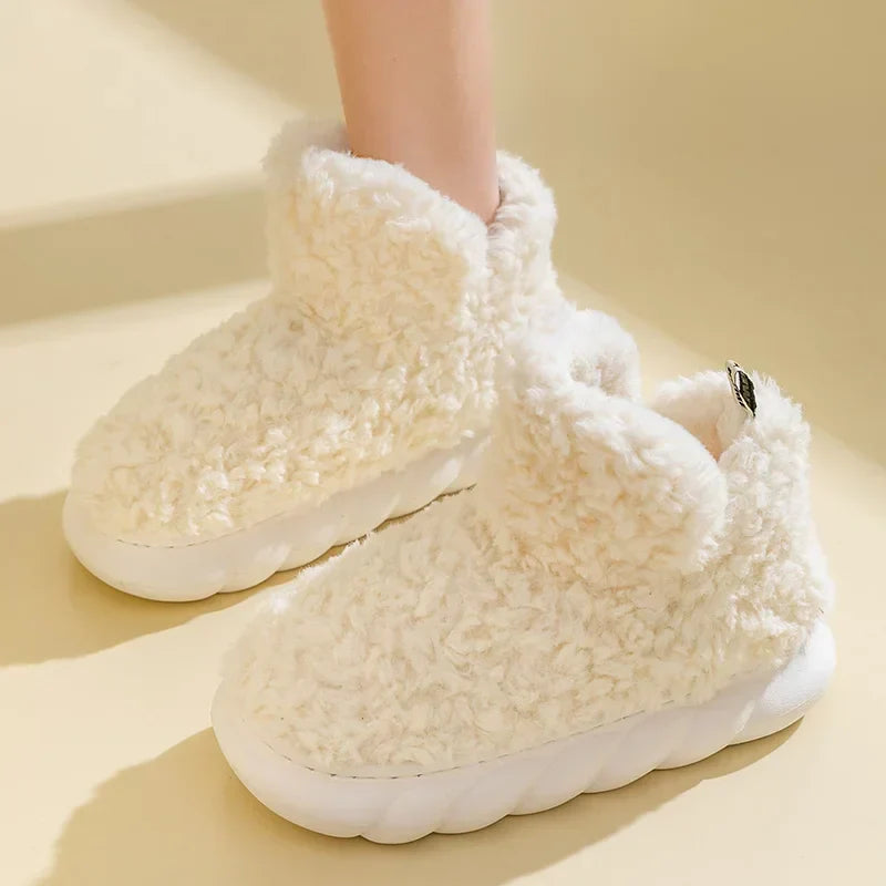 Warme und Kuschelige Damen-Hausschuhe für Herbst und Winter – Rutschfeste, Bequeme Pantoffeln für Zuhause und Freizeit | Brehn
