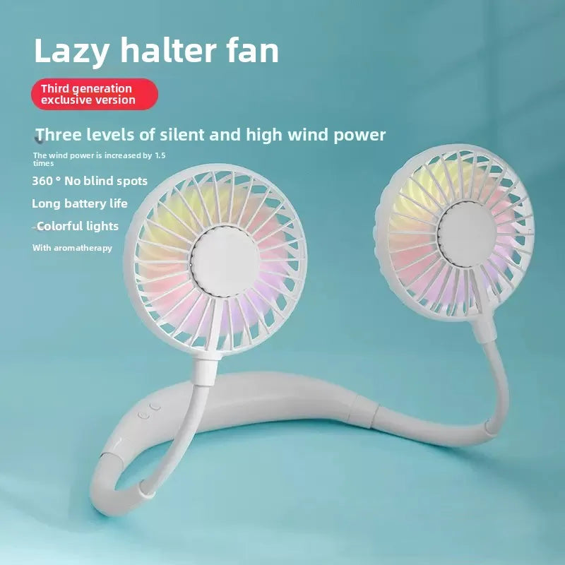 Verstellbarer tragbarer Nacken-Kühlventilator | Brehn