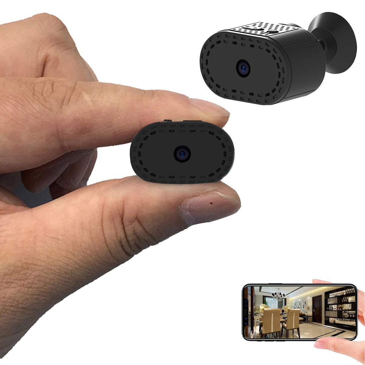 Brehn | Magnetische Tag Nacht Mini Drahtlose Kamera IP Rekorder