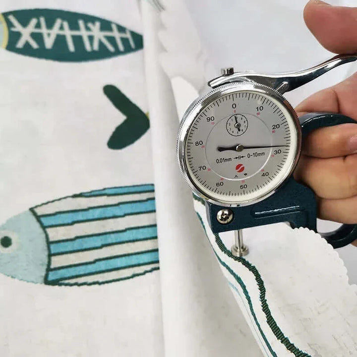 Brehn | Rechteckige Fleckenresistente Tischdecke mit aquatischem Motiv