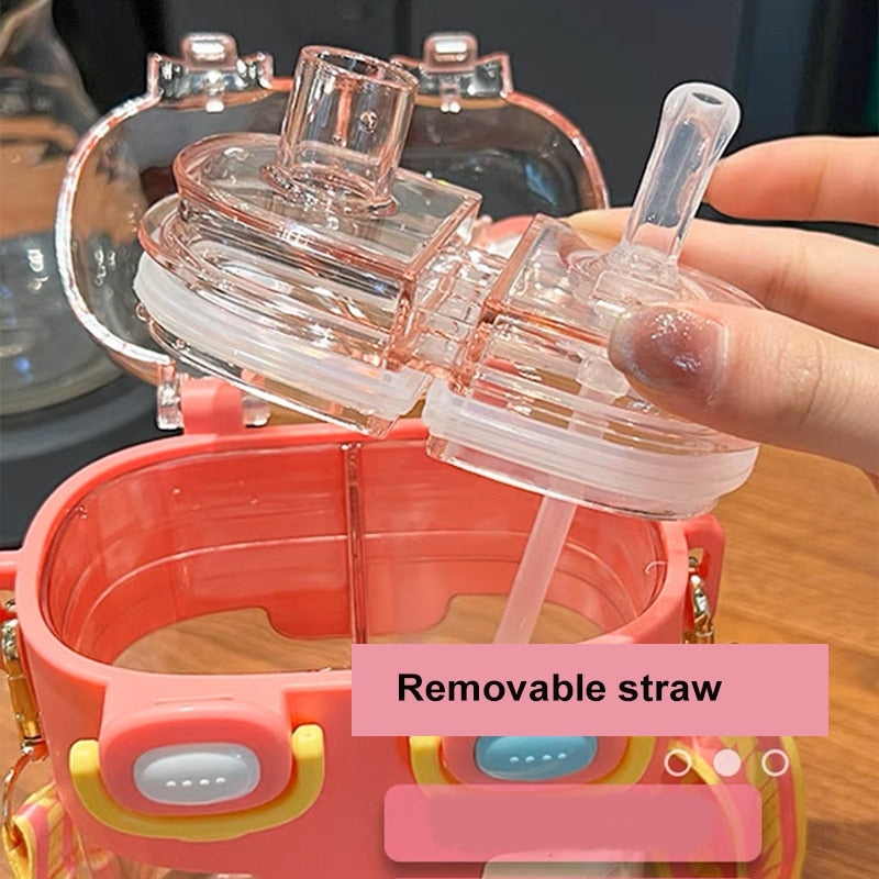 Brehn | Double-Bin Trink mehr Kinder Wasserflasche