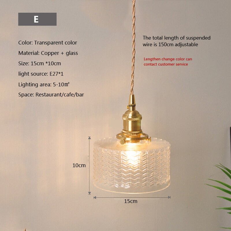VIvolux | Nordic Brilliance Transparente Glas Pendelleuchte