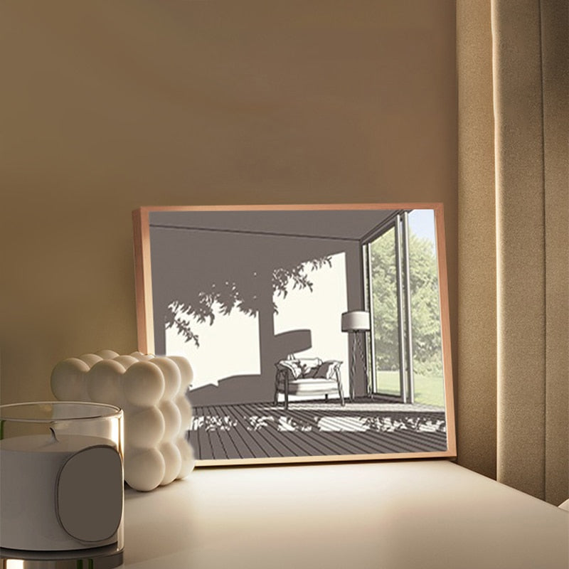 VIvolux | 2D Malerei Art Lumina Kreativ LED Lampe