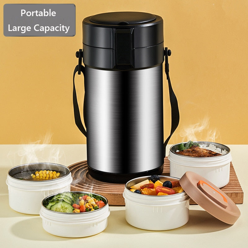 VIvolux | Meal Keeper Edelstahl Lunchbox