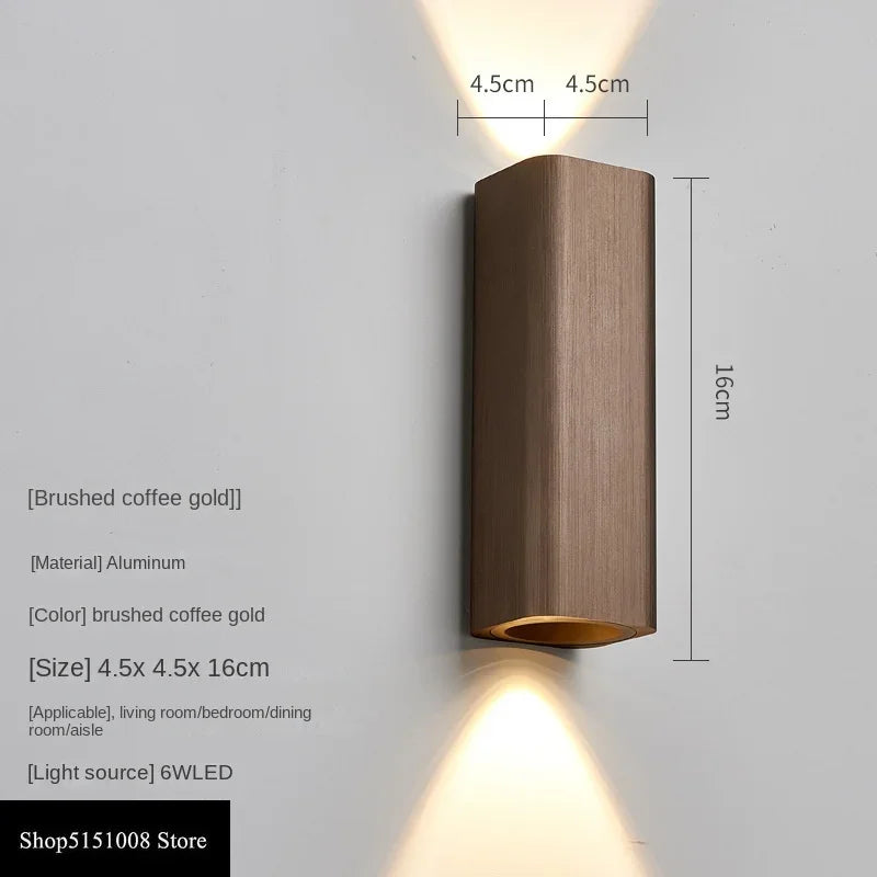 LumiGlow - Stilvolle LED-Wandlampe mit Warm- und Kaltlicht | Brehn