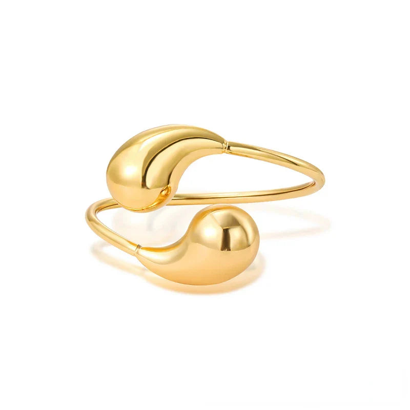 Brehn | Bold Wasser Tropfen Bangle Armband