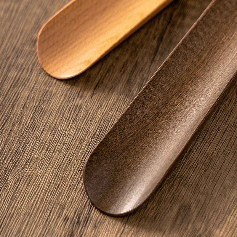 Brehn | Holz langer Griff magnetischer Schuhlöffel