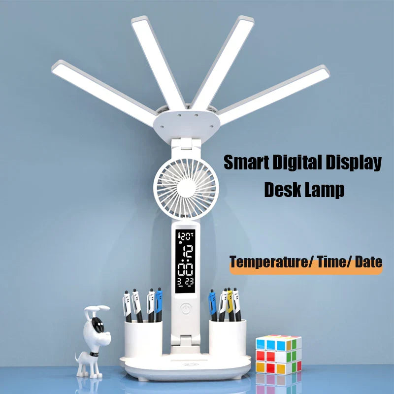 Brehn | 3in1 Multifunktionale Vier-Kopf Smarte Tischlampe