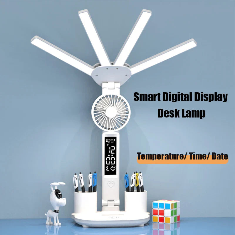 Multifunktionale 3 in 1 Schreibtisch LED Lampe | Brehn