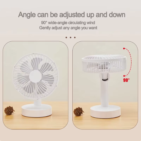 Kompakter leiser USB-Schreibtischfan | Brehn