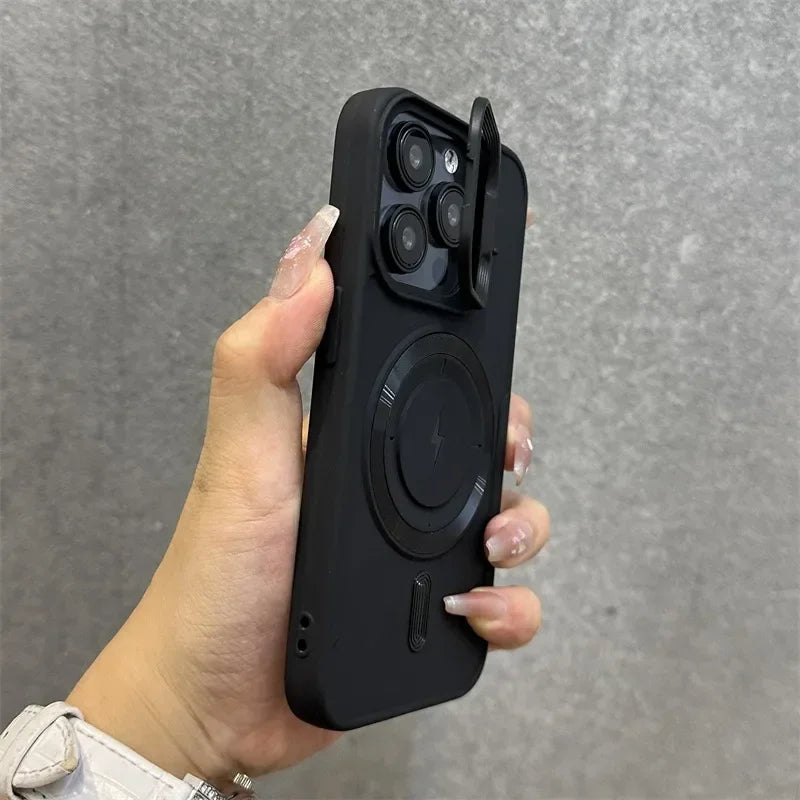 Brehn | Magnetische weiche Handgelenk Halter Linse Abdeckung iPhone Hülle