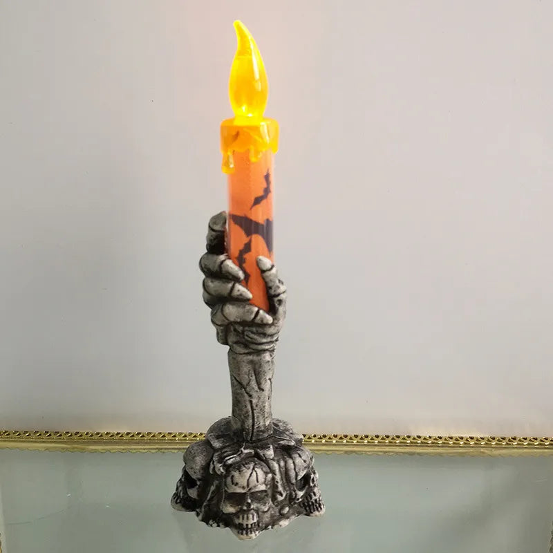 VIvolux | Skeletthand LED Kerze