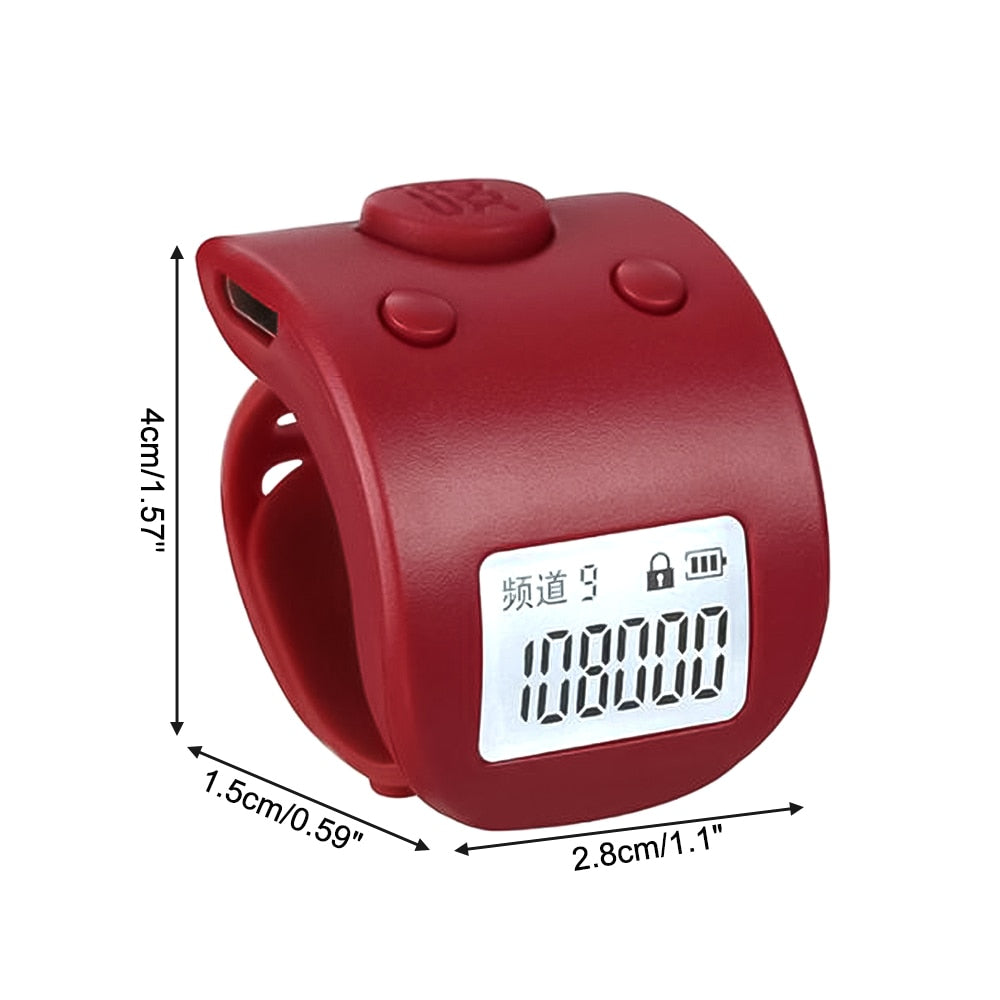 VIvolux | Mini Finger Digital wiederaufladbarer Zähler