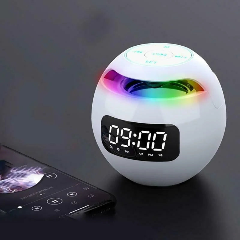 Brehn | Bluetooth-Alarmuhr mit LED-Lichtshow
