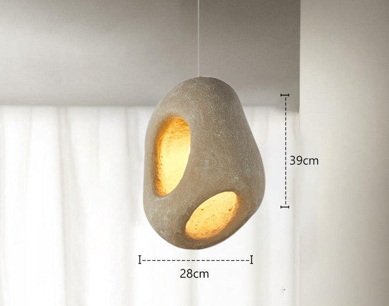 Brehn | Moderne kreative LED-Pendelleuchte Wabi Sabi