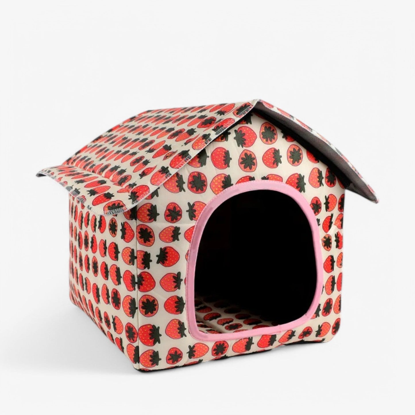 Wetterfeste Tierhaus "CozyNest" für Katzen und kleine Hunde | Brehn