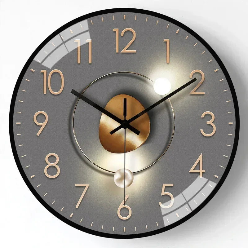 Brehn | SilentTime – Digitale Wanduhr im klassischen Stil