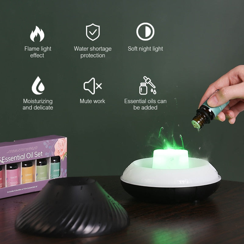 Brehn | Luminous Volcano USB Luftbefeuchter Lampe