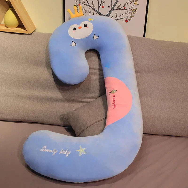 Übergroßes Kuschelmuster Plüschkissen