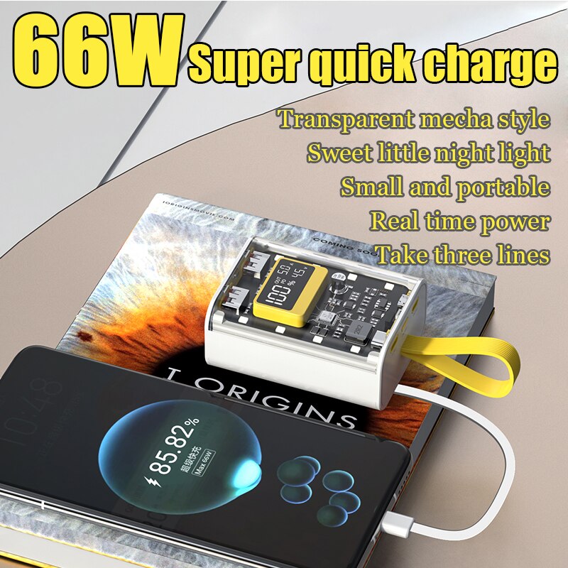 Brehn | Transparent Insight Schnelllade-Powerbank