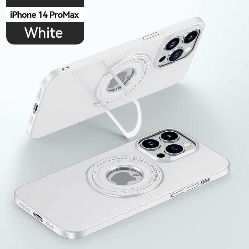 Brehn | MagSafe-kompatible magnetische Ring-Handyhülle-Ständer