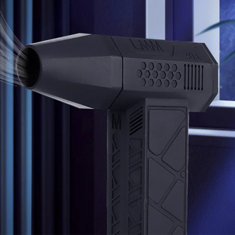 Hochgeschwindigkeits-Turbofan | Gewaltiger Ventilator mit hohem Luftvolumen | Bürstenloses Ladegerät Tragbarer Außenventilator für Autos | Brehn