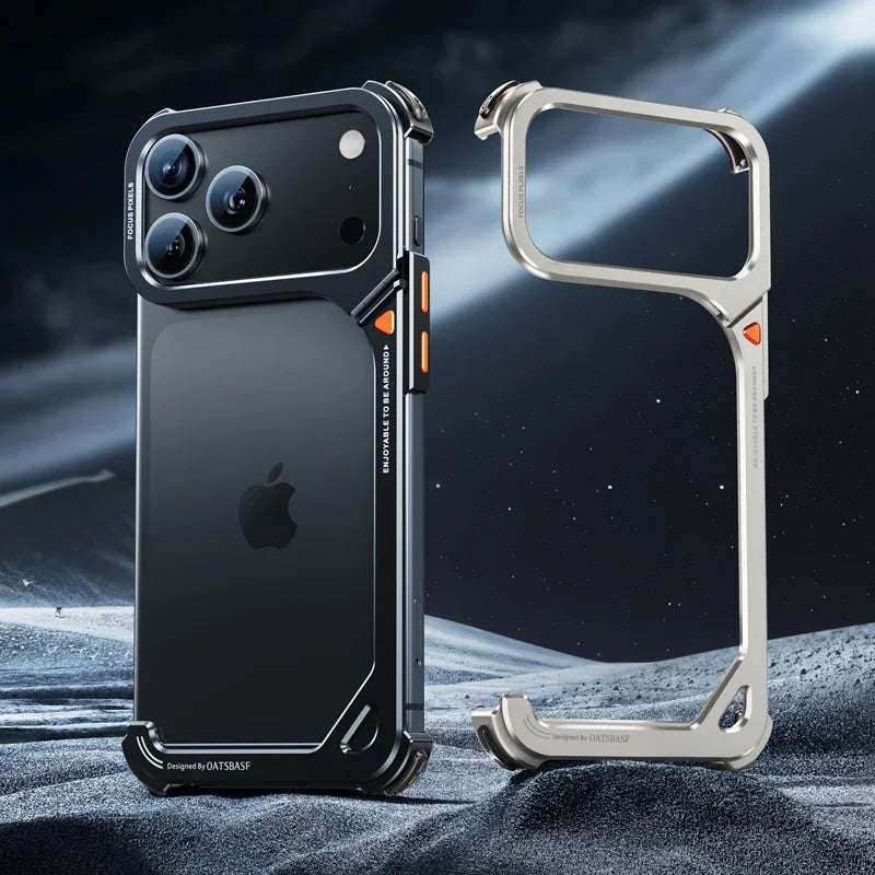 Metallrahmenloser Bumper für iPhone 17