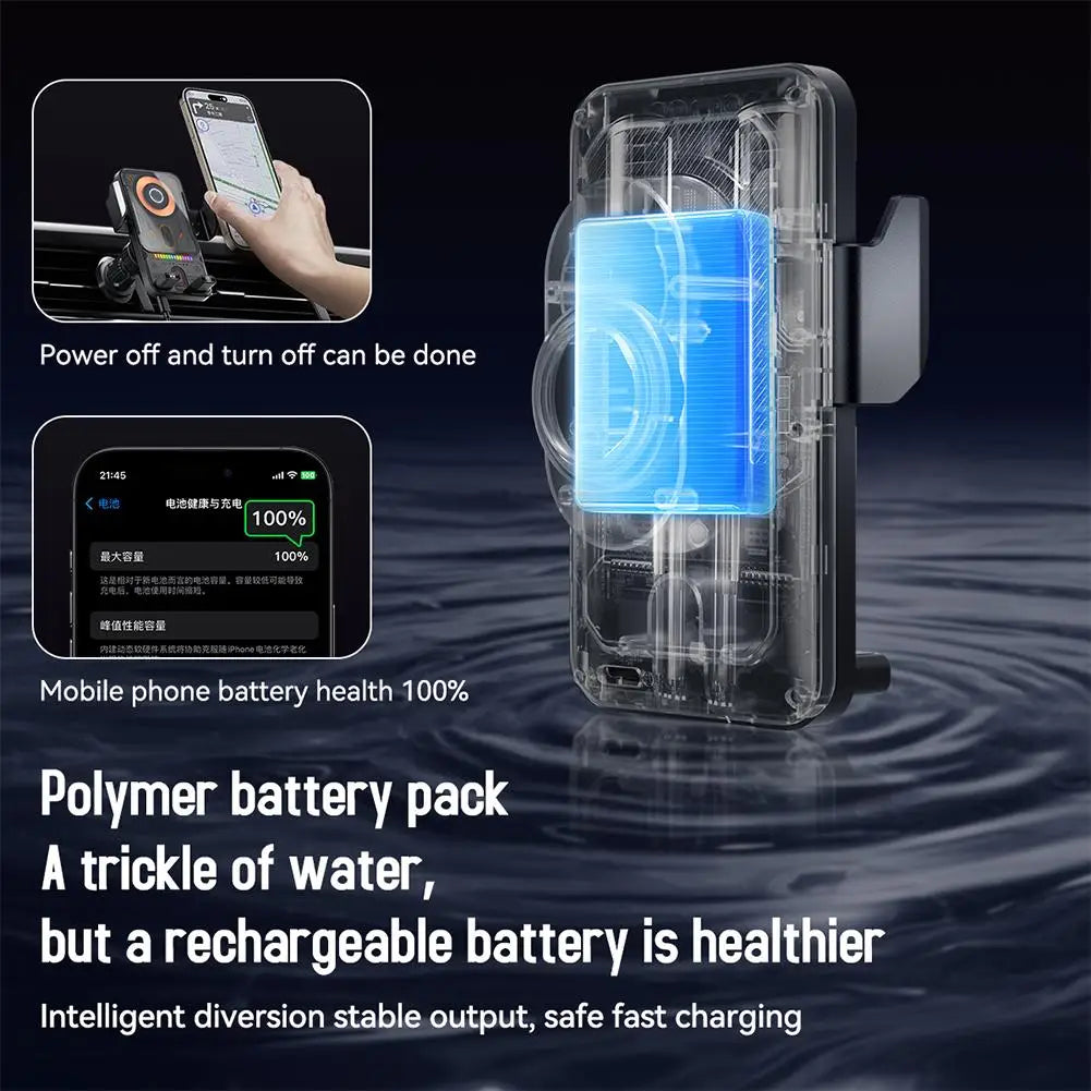 Brehn | smarter Auto-Clamping Wireless Charger Auto Telefonhalter