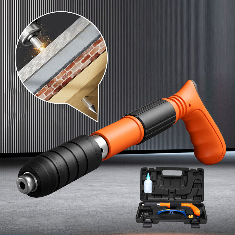 Brehn | PowerShot Betonnagelpistole | Präzises und Effizientes Nageln für Beton und Stahl