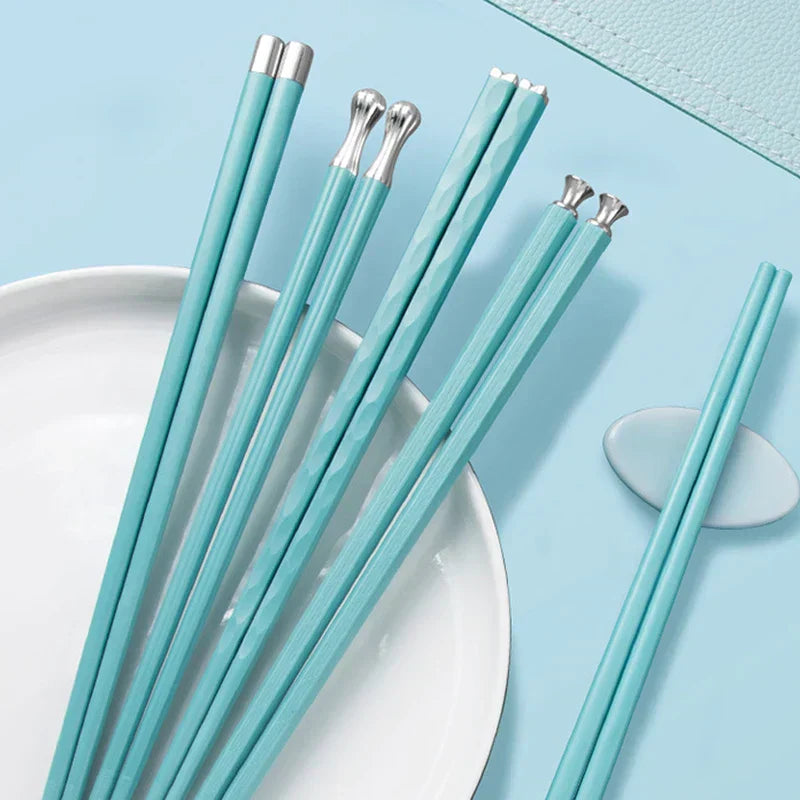 DineLux – Luxuriöses Essstäbchen-Set mit raffinierten Designs (5 Paare)