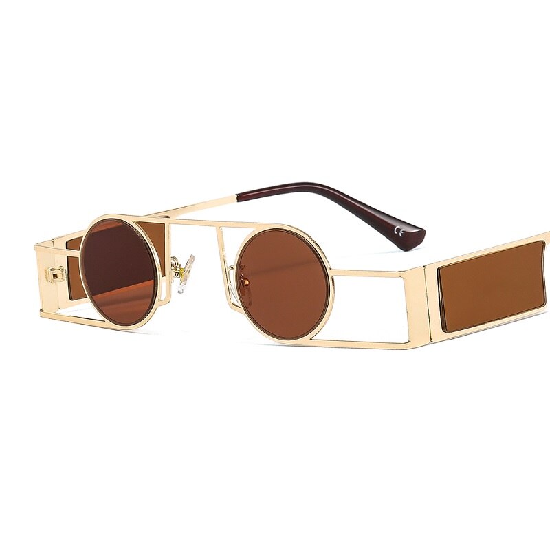 Brehn | Elite Runde Metallrahmen Sonnenbrille