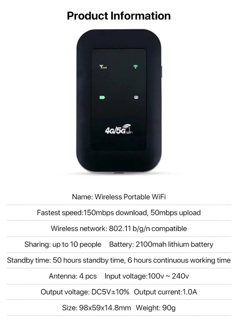 Tragbarer WLAN-Router