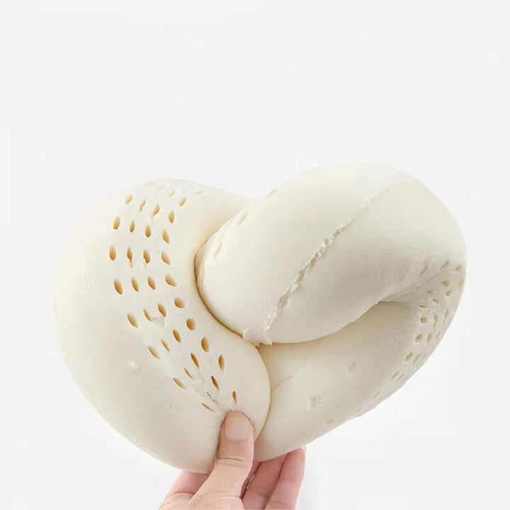 Natürliches Latex Atmungsaktives U-förmiges Nackenkissen | Brehn