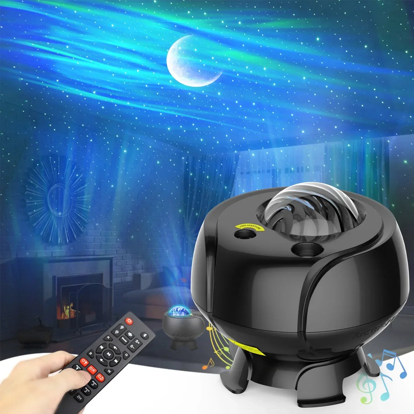 Starfield Galaxy Lautsprecher Lichtprojektor | Brehn