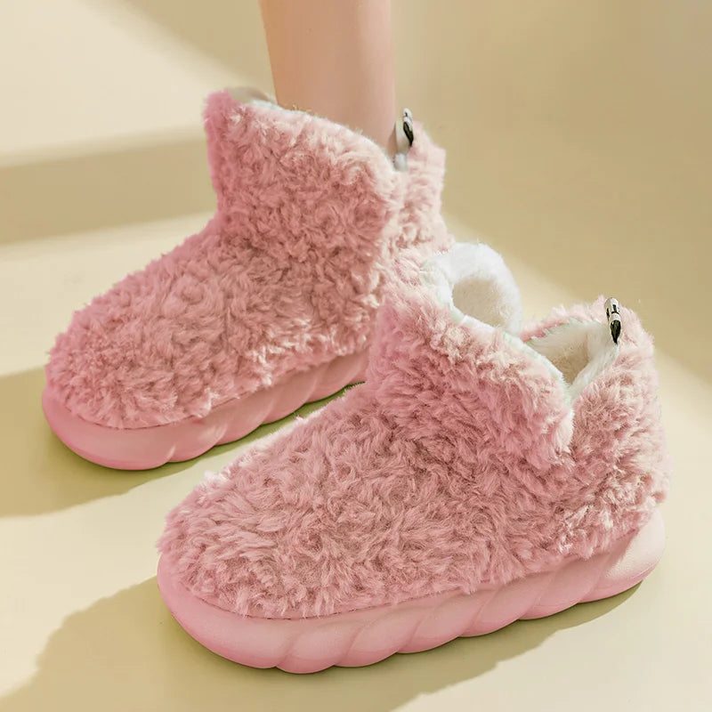 Warme und Kuschelige Damen-Hausschuhe für Herbst und Winter – Rutschfeste, Bequeme Pantoffeln für Zuhause und Freizeit | Brehn