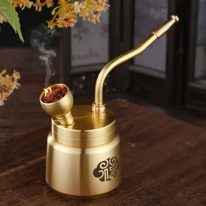 Artisan Brass Pipe Aromatherapie Räuchergefäß | Brehn