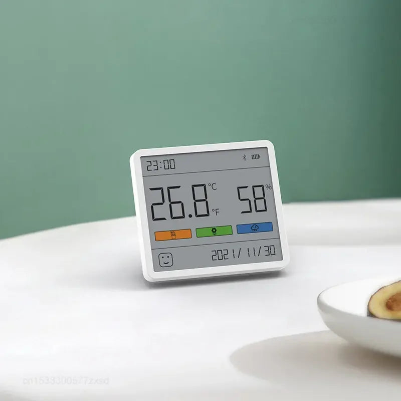 Alles-in-Eins Innen Luftfeuchtigkeitsmesser Uhr Digitalthermometer