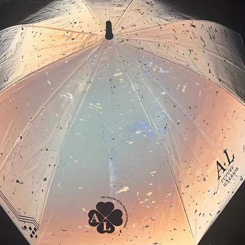 Brehn | Regenbogen Reflektierender Farbwechselregenschirm
