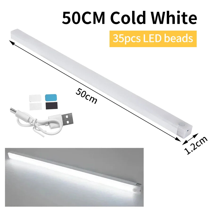 Brehn | SenseLite Motion LED | Wiederaufladbares Sensorlicht mit Magnetbefestigung | Warmweiß | Für Schrank, Bett & Flur