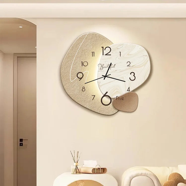 Brehn | LumiStyle Modernes Dekoratives Wanduhren – Perfekt für Elegante Räume