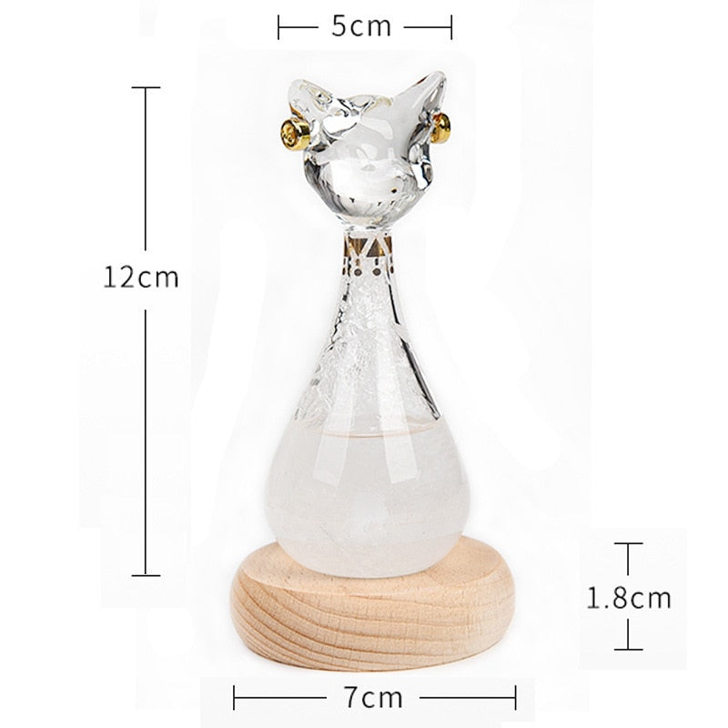 Kat-inspirierte Wettervorhersage-Flasche
