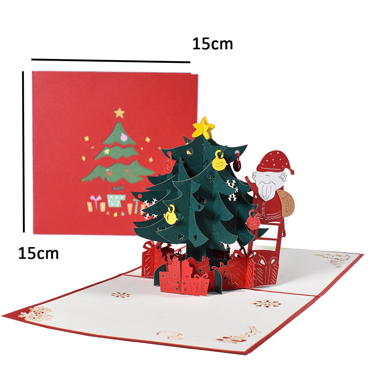 Brehn | 3D Pop-Up Fröhliche Weihnachtsgeschenkkarten