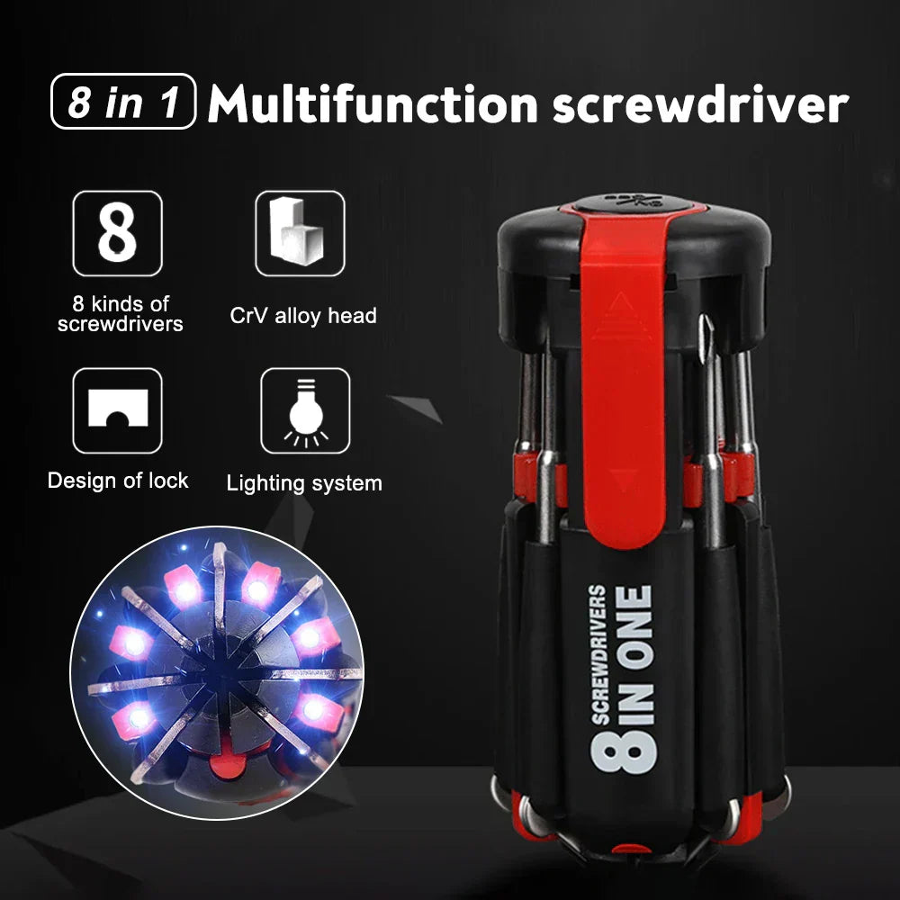 Bright Fix 8in1 LED Multi-Tool Schraubendreher | Brehn
