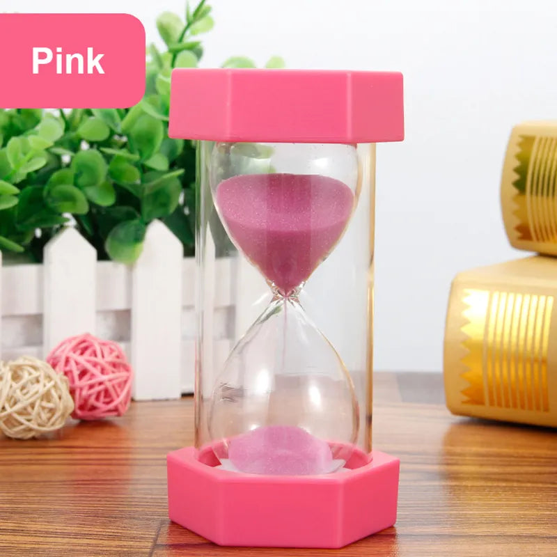 Hexagonale Dekorative Sanduhr – Mehrere Zeitoptionen und Farben | Brehn